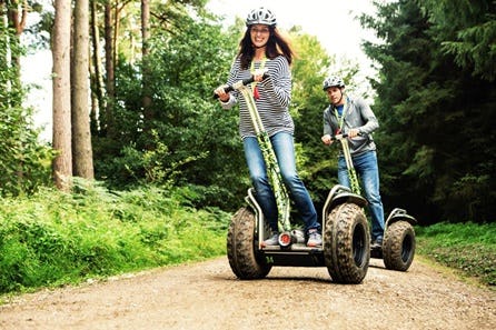 One Night Break with Dinner and Forest Segway Adventure for Two