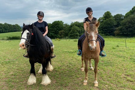One Night Classic British Inn Break and Horse Riding Lesson for Two