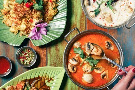 One Night Manchester City Break and Thai Cooking Masterclass with Welcome Drink at Thaikhun for Two