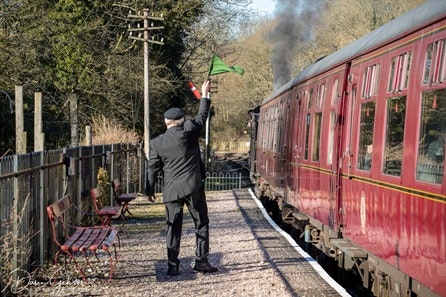 One Night Break and Steam Train Trip with Churnet Valley Railway for Two