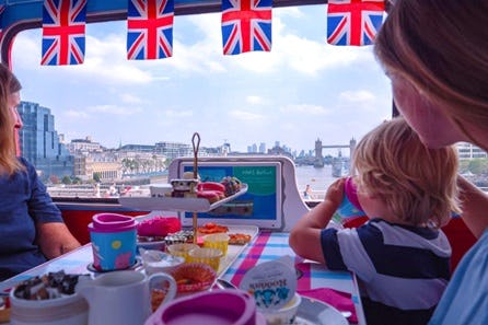 Peppa Pig Afternoon Tea Bus Tour for One Adult