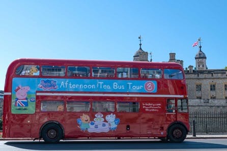 Peppa Pig Afternoon Tea Bus Tour for Two Adults and One Child