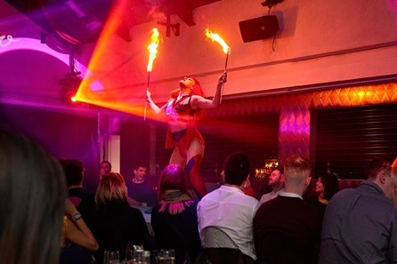 Pop-up Performances with Bottle of Prosecco & Bar Snacks for Two at CIRCUS London