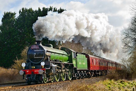 Premium Standard Steam Train Experience for Two with The Steam Dreams Rail Co