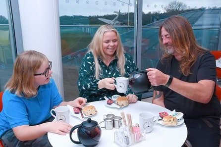 Private Guided Tour, Cream Tea and Interactive Scramble Experience for Family of Four at the Battle of Britain Memorial