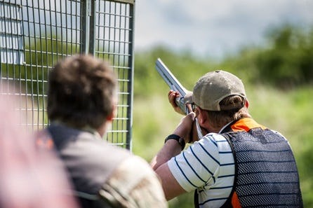 Private Tuition Clay Target Shooting with Breakfast Roll for Two at Orston Shooting Ground