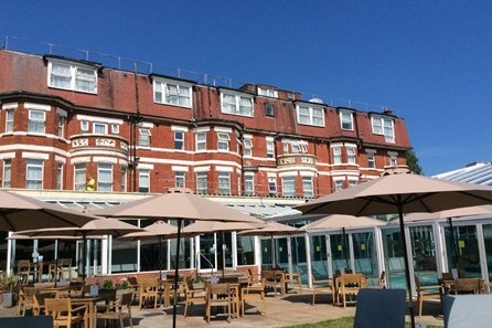 Relaxing One Night Pamper Break with Dinner and Treatment for Two at Bournemouth West Cliff Hotel