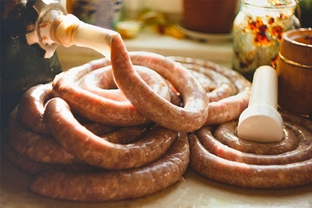 Sausage Making for Two at Ann's Smart School of Cookery