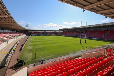 Scarlets Rugby Home Match Tickets with VIP Lounge, Drinks and Meal for Two at Parc y Scarlets