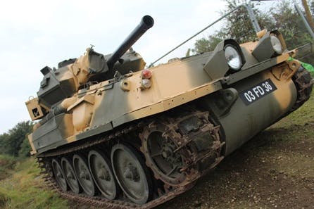 Scorpion Tank Firing Experience for Two