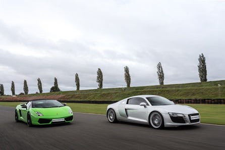 Six Supercar Thrill plus High Speed Passenger Ride and Photo - Weekday