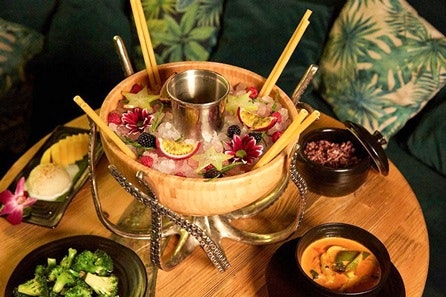Spirit of Tiki Three Course Thai Brunch and Free Flowing Cocktails for Two at Laki Kane