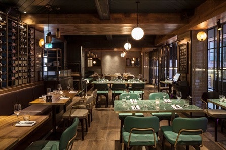 Sunday Roast with a Bottle of Wine for Two at The Coal Shed, London