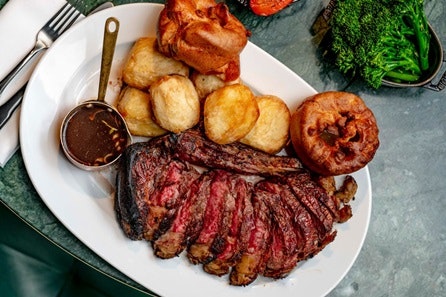Sunday Roast with a Bottle of Wine for Two at The Coal Shed, London