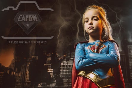 Superhero Photoshoot by CAPOW Portraits