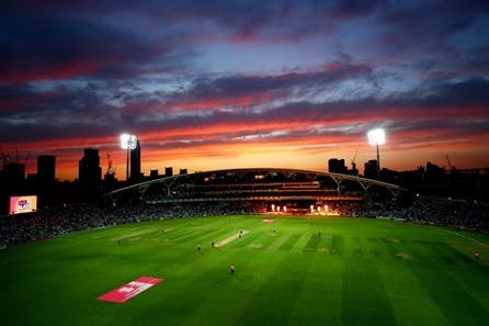 T20 at the Kia Oval, Surrey vs Gloucestershire - Match Ticket with Roof Terrace Viewing, Drinks and Meal for Two