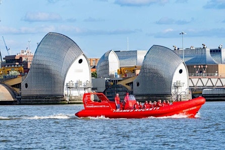 Thames Barrier Rocket Speed Boat Ride for Two
