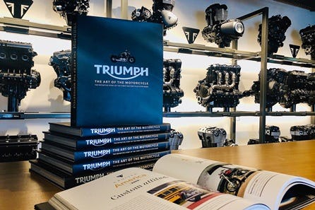 The Full Works Private Tour of The Triumph Motorcycle Factory for up to Four