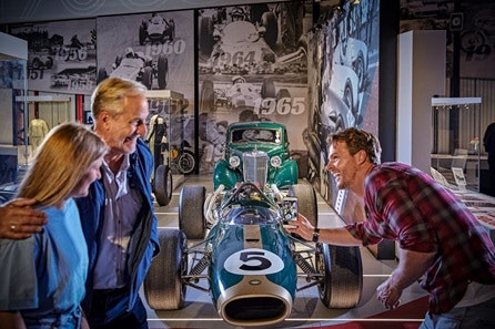 The Silverstone Interactive Museum - An Immersive History of British Motor Racing for Two