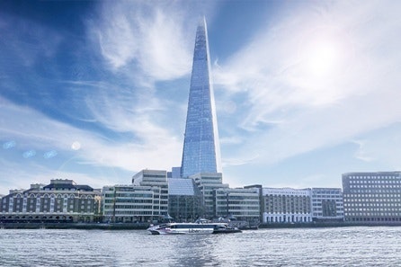 The View from the Shard and The View from the River Thames Cruise for Two