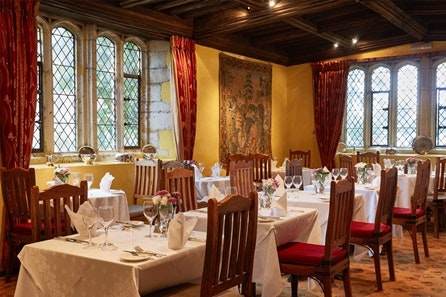 Three Course a la Carte Dinner for Two at the Luxury Bailiffscourt Hotel