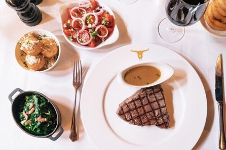 Three Course Champagne Celebration Dining for Two at Marco Pierre White's London Steakhouse Co