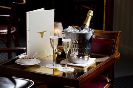 Three Course Champagne Celebration Dining Two at Marco Pierre White's London Steakhouse Co