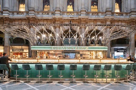 Three Course Dinner with Cocktail for Two at The Fortnum & Mason Bar and Restaurant at Royal Exchange