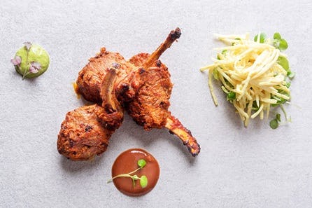 Three Course Lunch with Signature Cocktail for Two at Riwaz by Atul Kochhar
