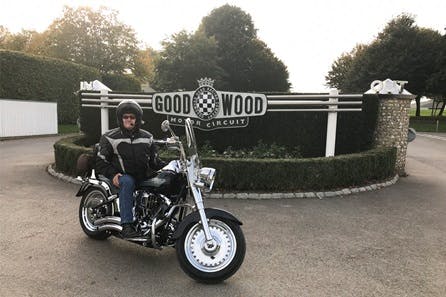 Three Hour Harley Davidison Pillion Ride Out with Lunch at the Goodwood Aerodrome Café