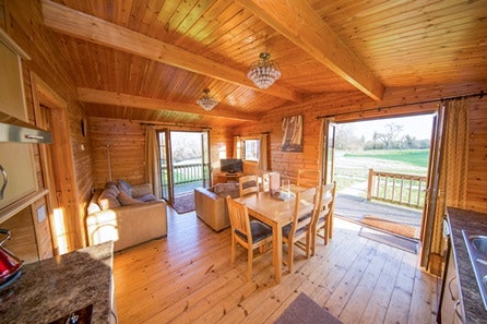 Winter Three Night Weekend Log Cabin Escape for Five at Wall Eden Farm