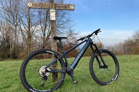 Tour the South Downs with GPS Guided Full Day Electric Mountain Bike Hire