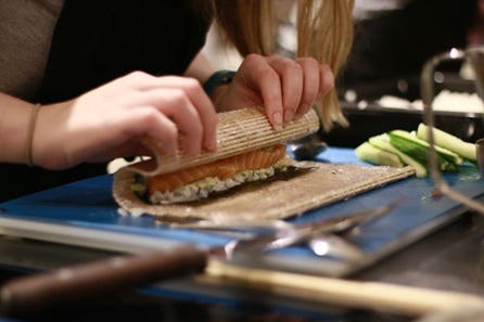 Two Hour BYOB Sushi Class for Two at The Avenue Cookery School