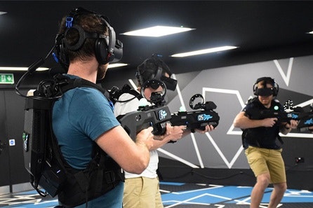 Ultimate Free Roam Virtual Reality Experience for Four at Zero Latency