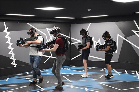 Ultimate Free Roam Virtual Reality Experience for Two at Zero Latency