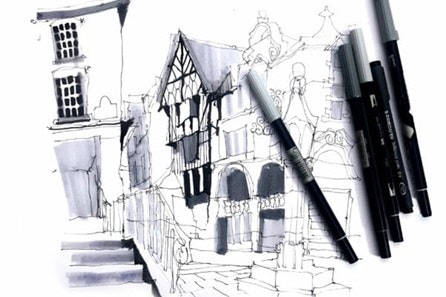 Urban Sketching Eight Part Online Course