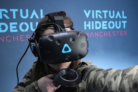 VR Experience for Four at Virtual Hideout Manchester