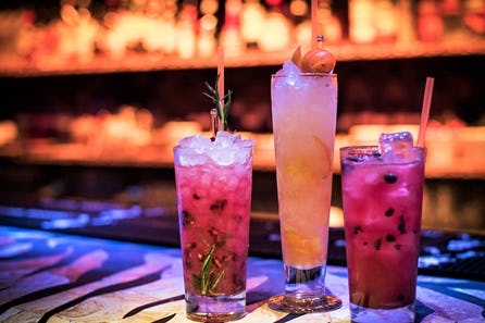 Visit the London Eye and Three Course Meal with Sparkling Cocktail at Shaka Zulu for Two
