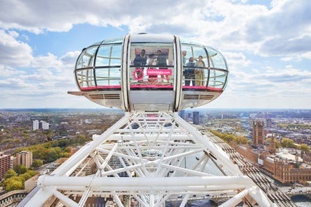 Visit to Lastminute.com London Eye with London Eye River Cruise - Two Adults and Two Children