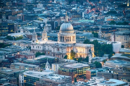 Visit to St Pauls Cathedral and Champagne Afternoon Tea at Fortnum & Mason, Royal Exchange for Two
