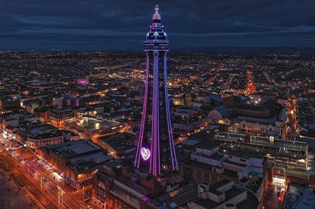 Visit to the Blackpool Tower Eye - Two Adults and Two Children