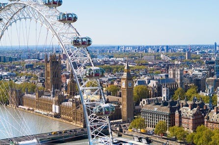 Visit to the London Eye and Three Course Meal with Bubbles at Skylon for Two