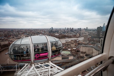 Visit to the London Eye and Weekend Brunch with Free-Flowing Prosecco at Skylon for Two