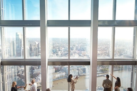 Visit to The View from The Shard for Three