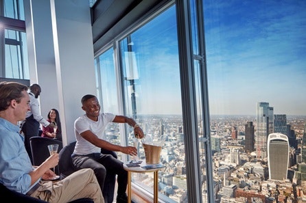 Visit to The View from The Shard with Champagne for Two