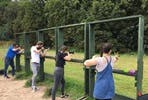 Air Rifle Shooting with Exploding Targets for Two