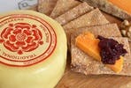 At Home Wine Tasting with Tutorial and Taster British Cheese Box for Two
