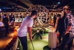 Crazy Golf, Food and Drink Experience at Swingers, The Crazy Golf Club for Two People