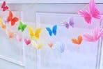 Create a Paper Craft Garland at Home with Peach Blossom