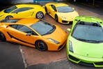 Drive Four Iconic Lamborghinis